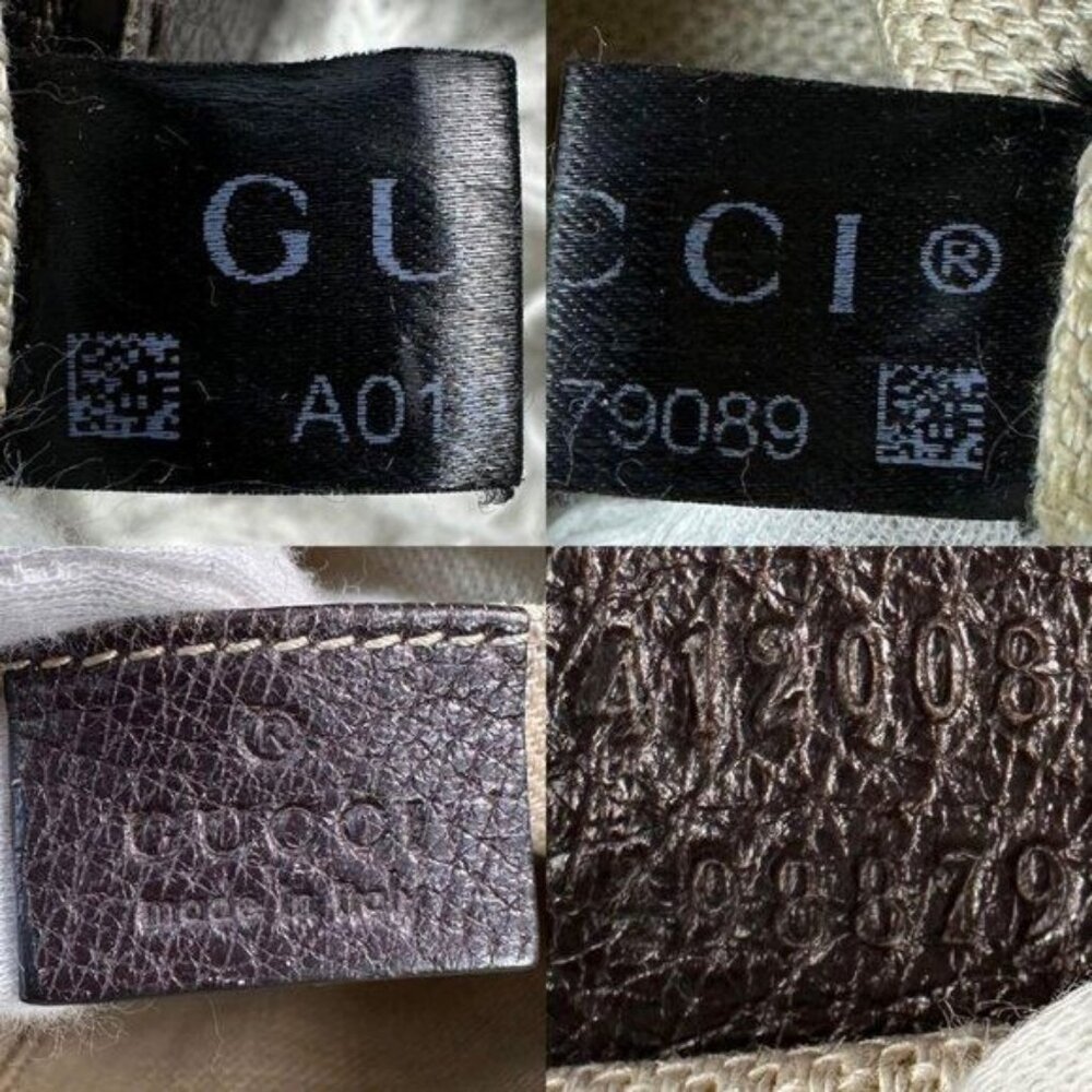 Authentic Gucci GG Sherry Bee Web Canvas Crossbody Bag Shoulder Bag Camera Bag - Picture 8 of 12